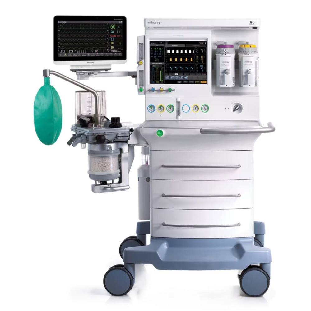 Anaesthesia machine installed in a Kenyan theatre, the standard tier in the anaesthesia machine price in Kenya range