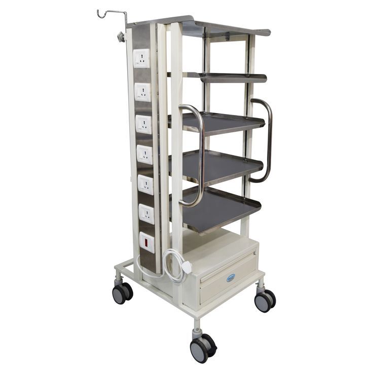 Patient monitor on a mobile trolley, sized for ward use at the standard tier of the patient monitor price in Kenya